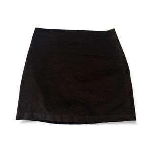 Madewell Women’s Dark Brown Corduroy Mini Skirt